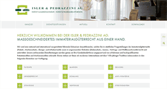 Desktop Screenshot of islerpedrazzini.ch